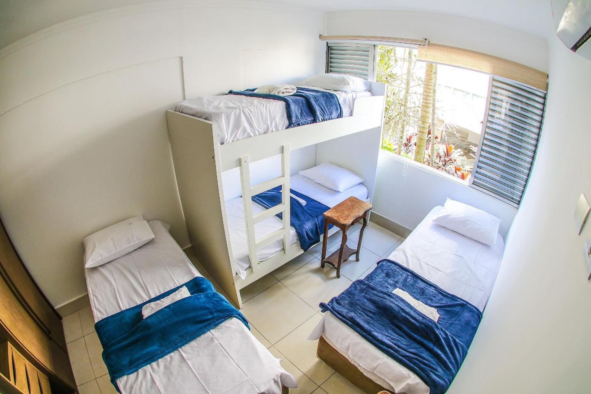 5E-Pe Na Areia Da Praia Do Tombo, 2 Quartos, Ar Cond, 2 Banheiros,2 Vagas+Roupas De Cama Guaruja Luaran gambar