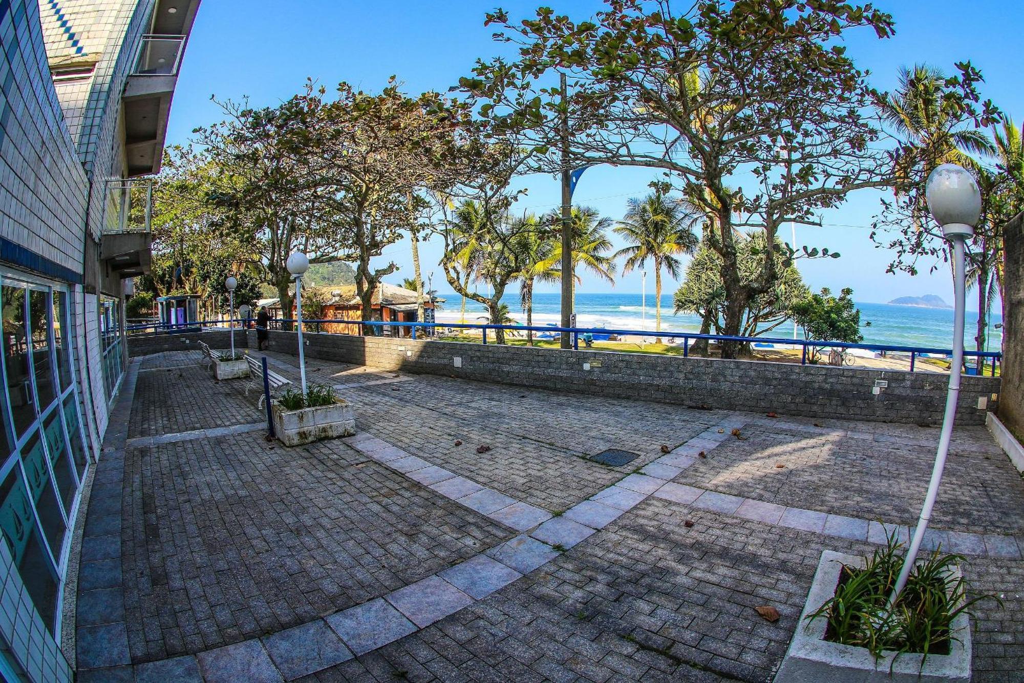 5E-Pe Na Areia Da Praia Do Tombo, 2 Quartos, Ar Cond, 2 Banheiros,2 Vagas+Roupas De Cama Guaruja Luaran gambar