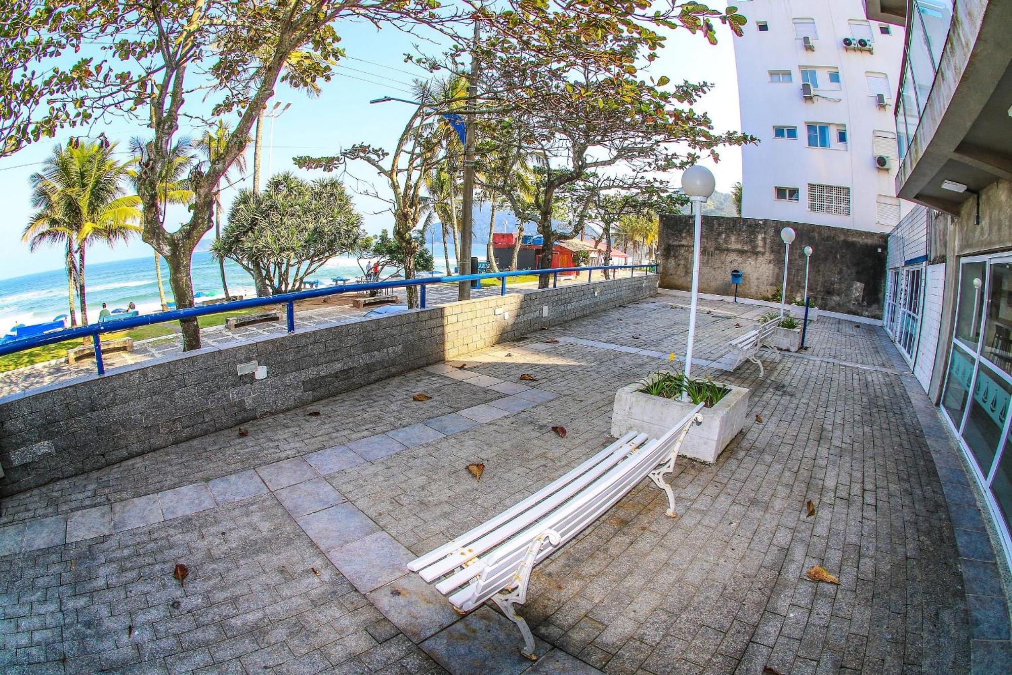 5E-Pe Na Areia Da Praia Do Tombo, 2 Quartos, Ar Cond, 2 Banheiros,2 Vagas+Roupas De Cama Guaruja Luaran gambar