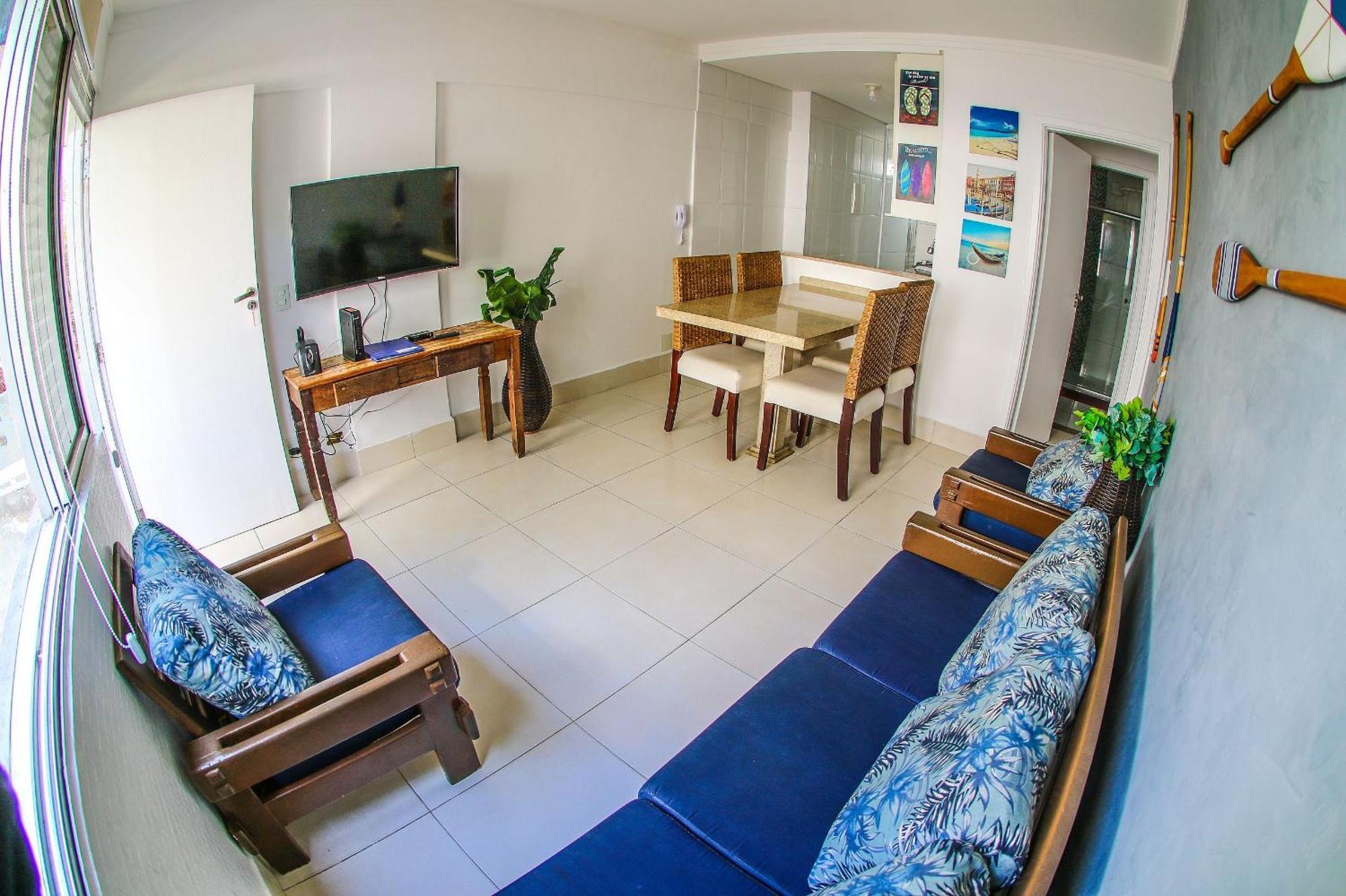 5E-Pe Na Areia Da Praia Do Tombo, 2 Quartos, Ar Cond, 2 Banheiros,2 Vagas+Roupas De Cama Guaruja Luaran gambar